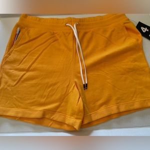 Fourlaps Rush Short, Mango color, XL